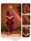 Wine Colour Ice Velvet Wholesale Kurti With Bottom Dupatta Wholesale Market SET0262
